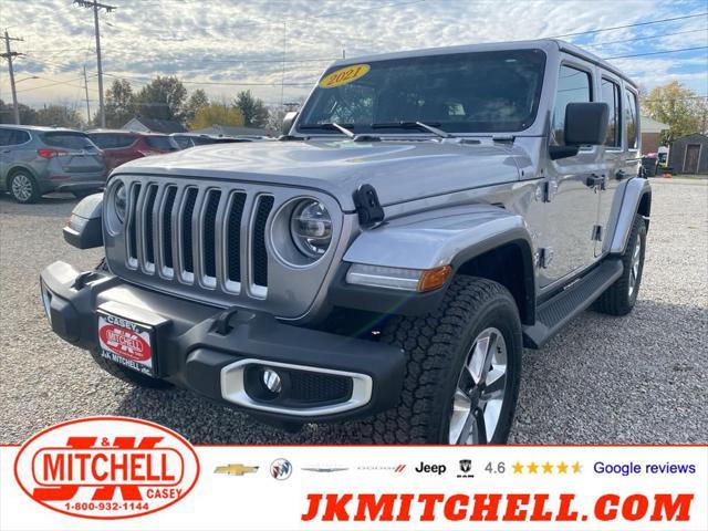 used 2021 Jeep Wrangler Unlimited car, priced at $35,900