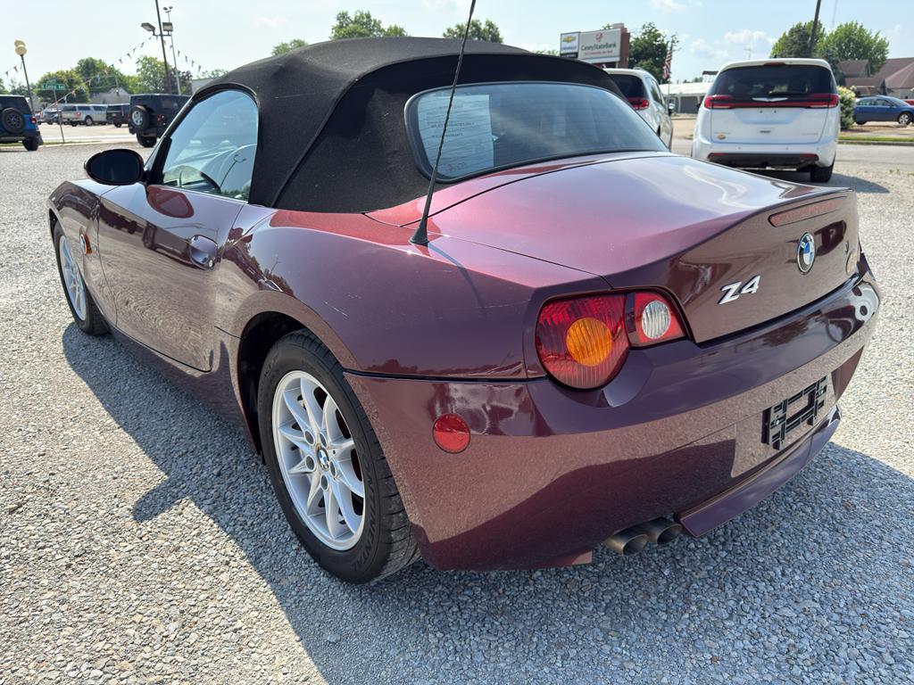 used 2003 BMW Z4 car, priced at $7,811