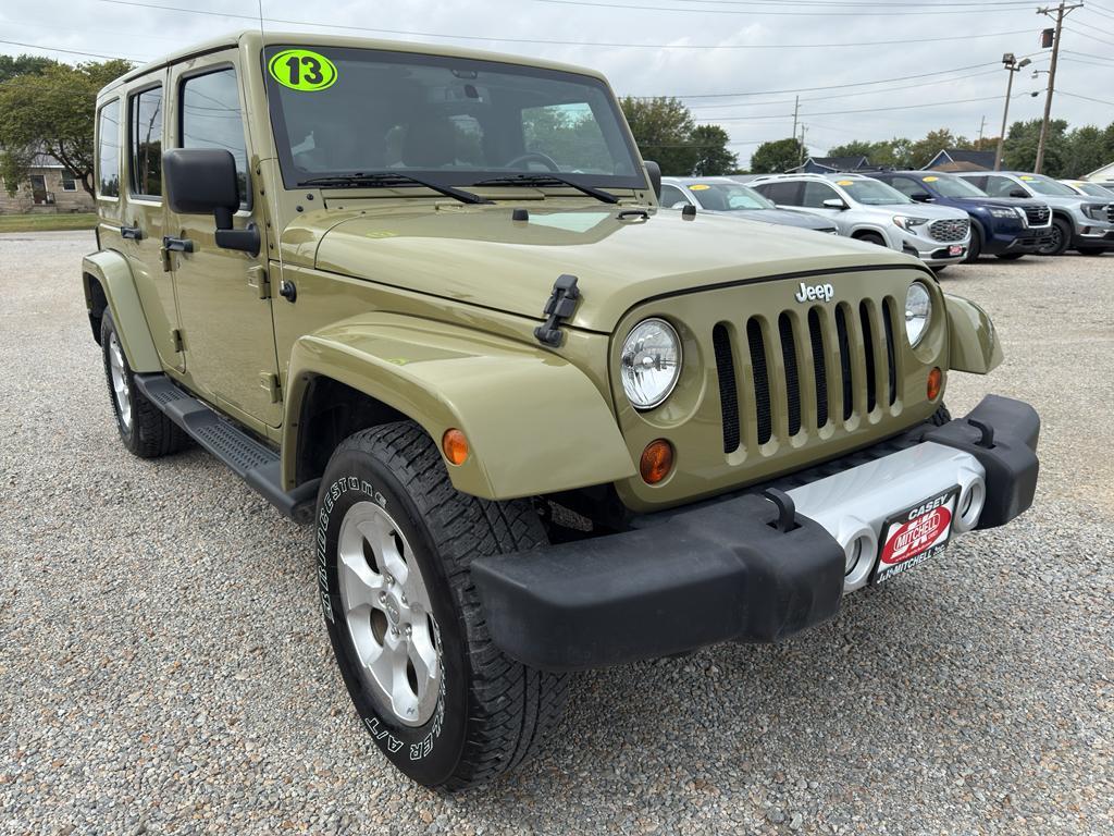 used 2013 Jeep Wrangler Unlimited car, priced at $21,900
