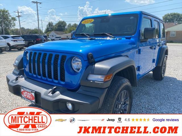 used 2024 Jeep Wrangler car, priced at $40,900