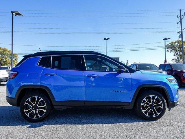 used 2023 Jeep Compass car, priced at $20,486