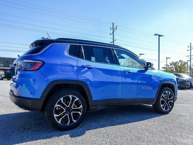 used 2023 Jeep Compass car, priced at $20,486