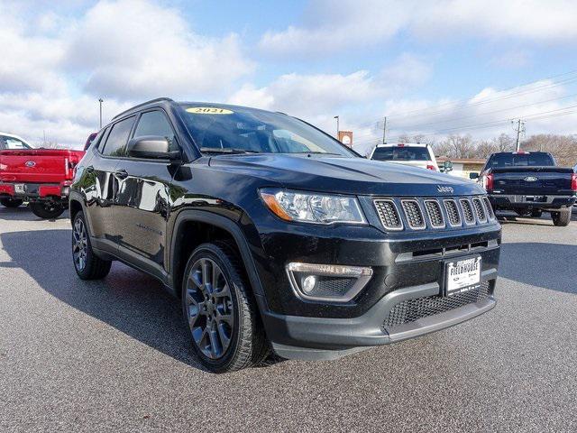 used 2021 Jeep Compass car, priced at $19,233