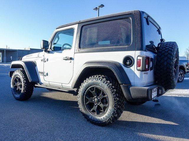 used 2021 Jeep Wrangler car, priced at $23,986