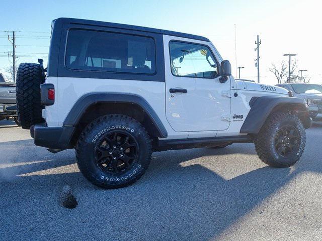 used 2021 Jeep Wrangler car, priced at $23,986