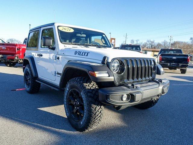 used 2021 Jeep Wrangler car, priced at $23,986