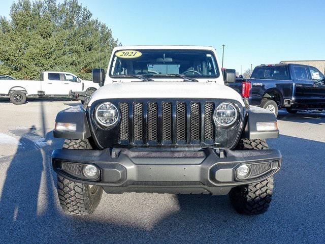 used 2021 Jeep Wrangler car, priced at $23,986