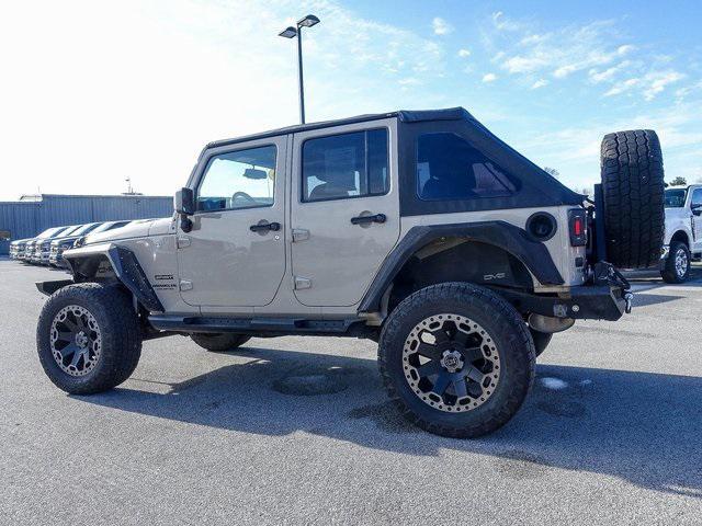 used 2016 Jeep Wrangler Unlimited car, priced at $18,592