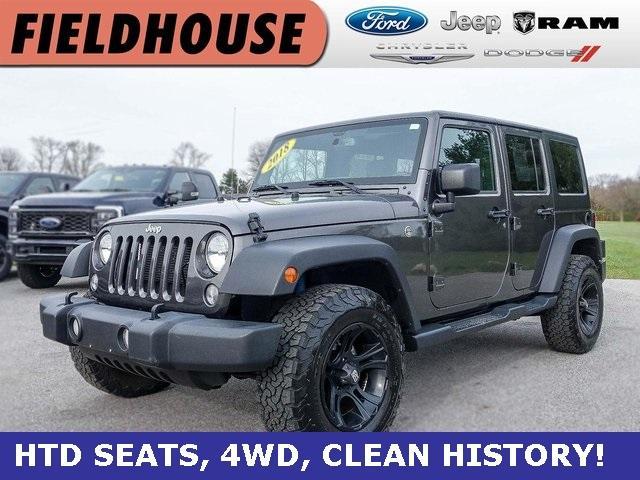 used 2018 Jeep Wrangler JK Unlimited car, priced at $18,749