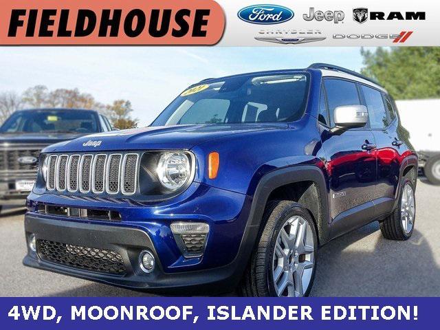 used 2021 Jeep Renegade car, priced at $19,486