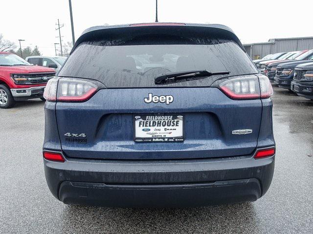 used 2021 Jeep Cherokee car, priced at $19,782