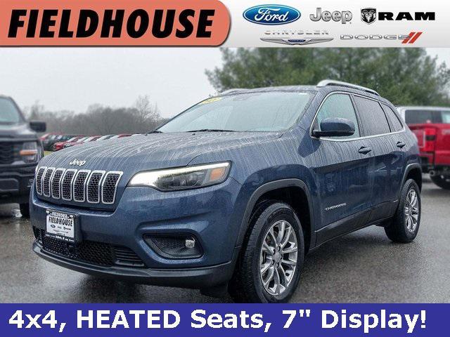 used 2021 Jeep Cherokee car, priced at $19,535