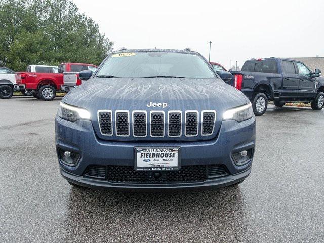 used 2021 Jeep Cherokee car, priced at $19,782