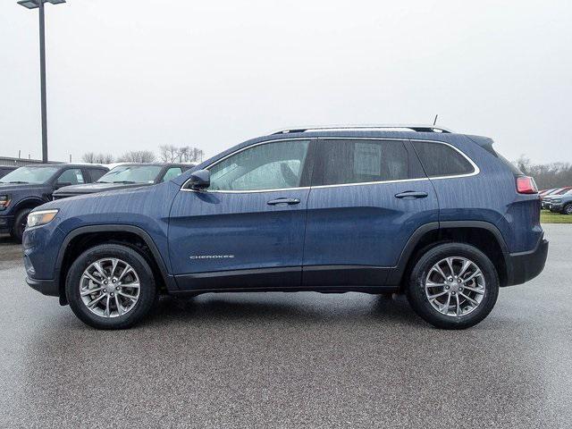 used 2021 Jeep Cherokee car, priced at $19,782