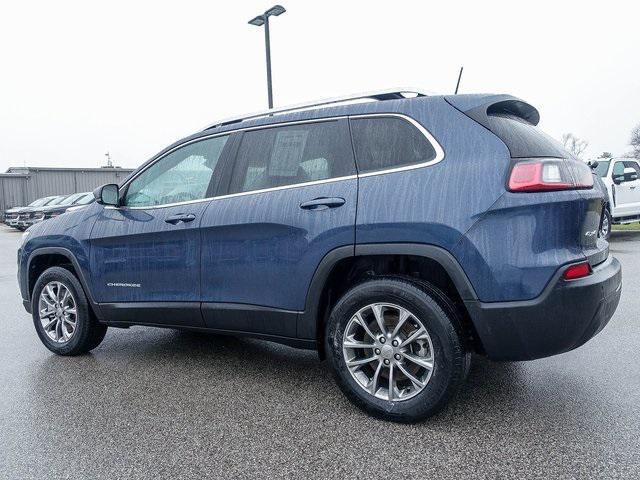 used 2021 Jeep Cherokee car, priced at $19,782