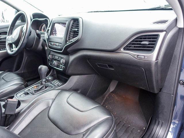 used 2021 Jeep Cherokee car, priced at $19,782