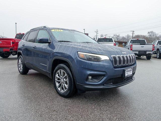 used 2021 Jeep Cherokee car, priced at $19,782