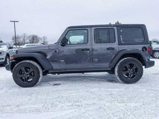 used 2021 Jeep Wrangler Unlimited car, priced at $30,309