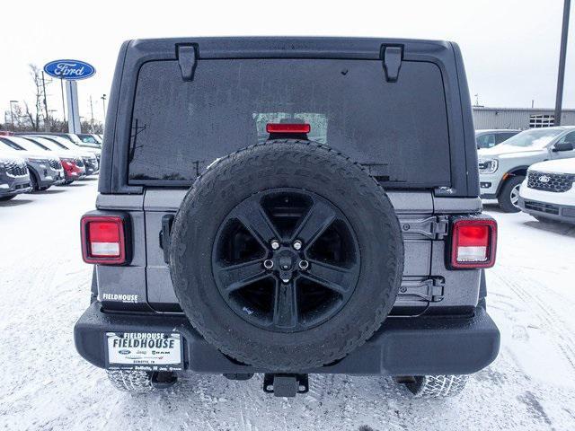 used 2021 Jeep Wrangler Unlimited car, priced at $30,309