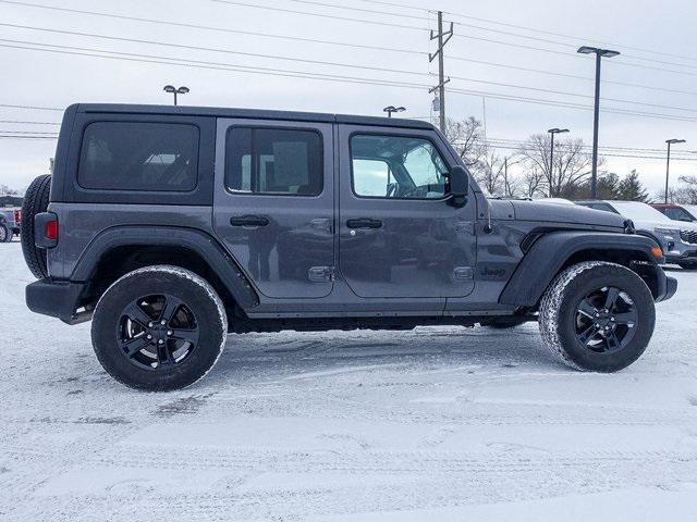 used 2021 Jeep Wrangler Unlimited car, priced at $30,309