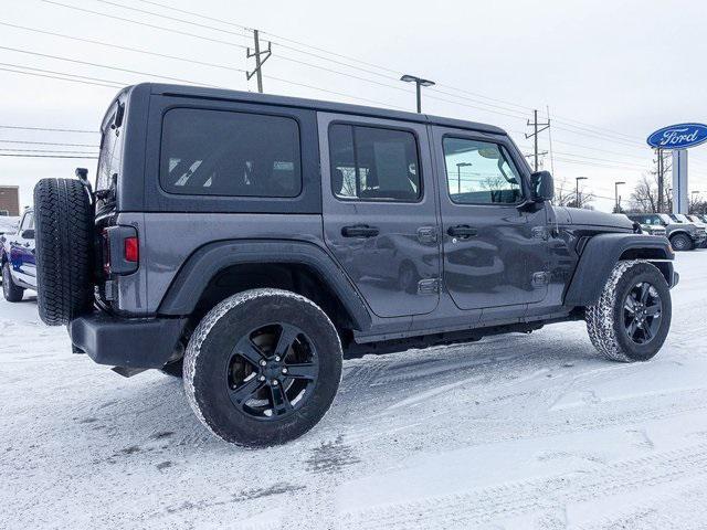 used 2021 Jeep Wrangler Unlimited car, priced at $30,309