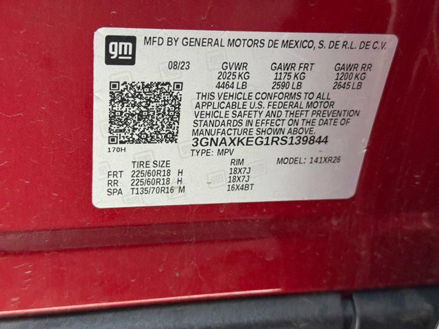 used 2024 Chevrolet Equinox car, priced at $21,999