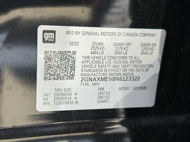 used 2022 Chevrolet Equinox car, priced at $21,999