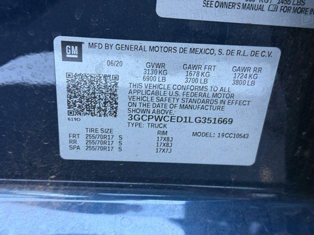 used 2020 Chevrolet Silverado 1500 car, priced at $30,999