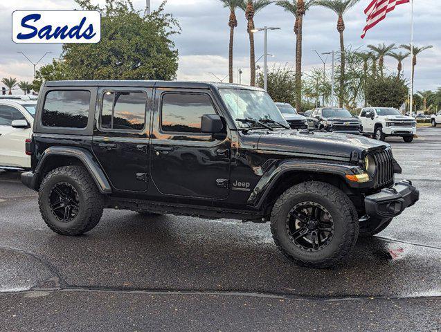 used 2021 Jeep Wrangler Unlimited car, priced at $27,999