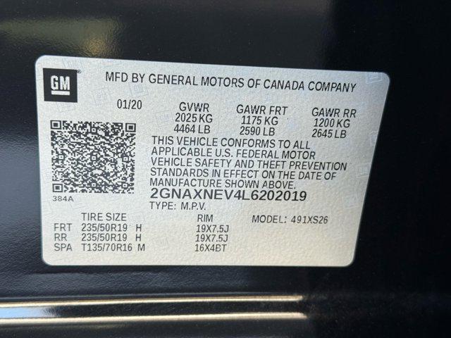 used 2020 Chevrolet Equinox car, priced at $14,999