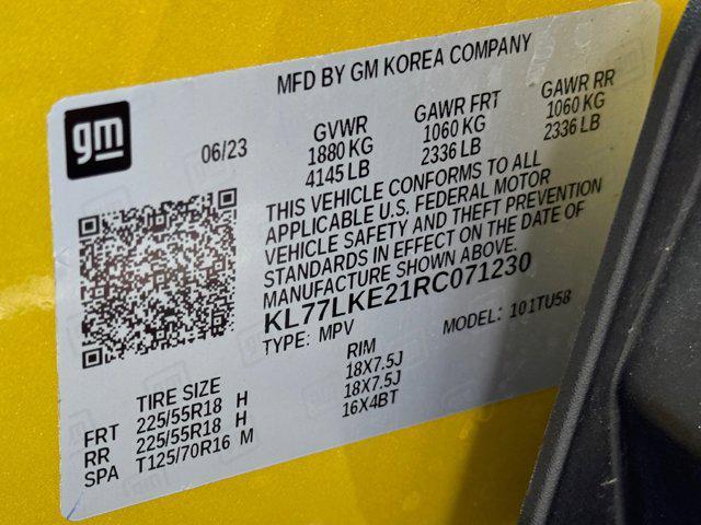 used 2024 Chevrolet Trax car, priced at $19,999