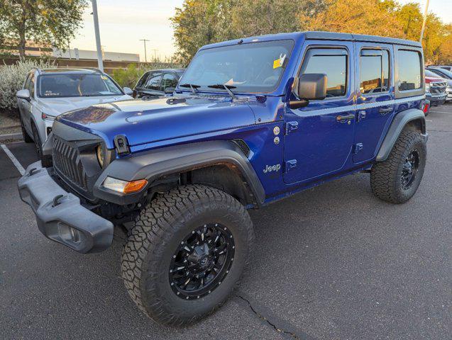 used 2020 Jeep Wrangler Unlimited car, priced at $28,999