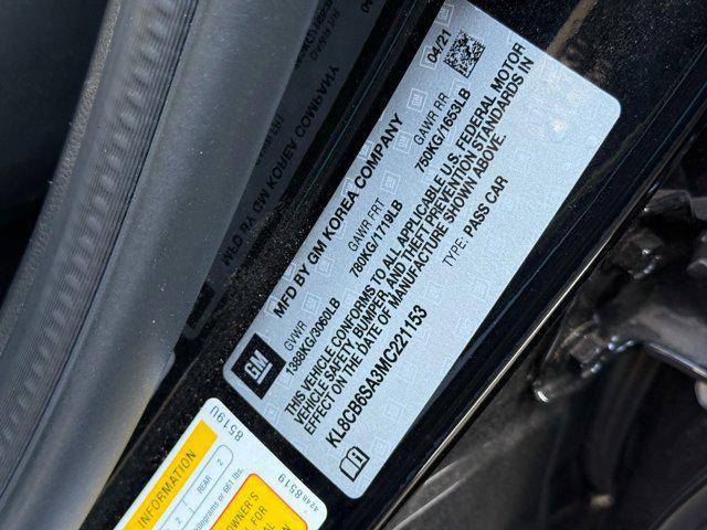 used 2021 Chevrolet Spark car, priced at $14,999