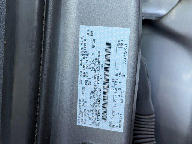 used 2021 Ford F-150 car, priced at $26,999