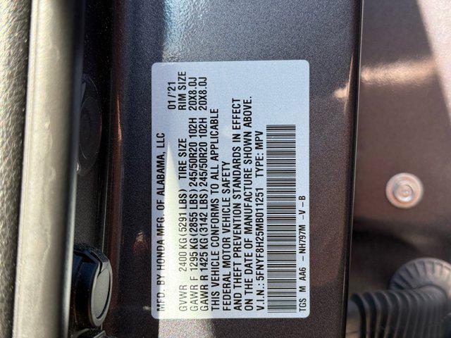 used 2021 Honda Passport car, priced at $23,999