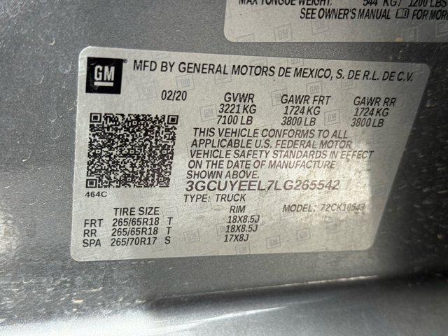 used 2020 Chevrolet Silverado 1500 car, priced at $38,999