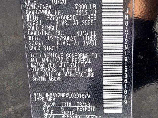 used 2020 Nissan Armada car, priced at $25,999