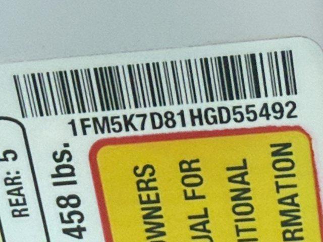 used 2017 Ford Explorer car, priced at $15,999