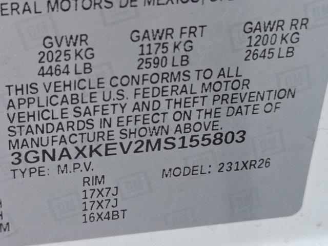 used 2021 Chevrolet Equinox car, priced at $17,999