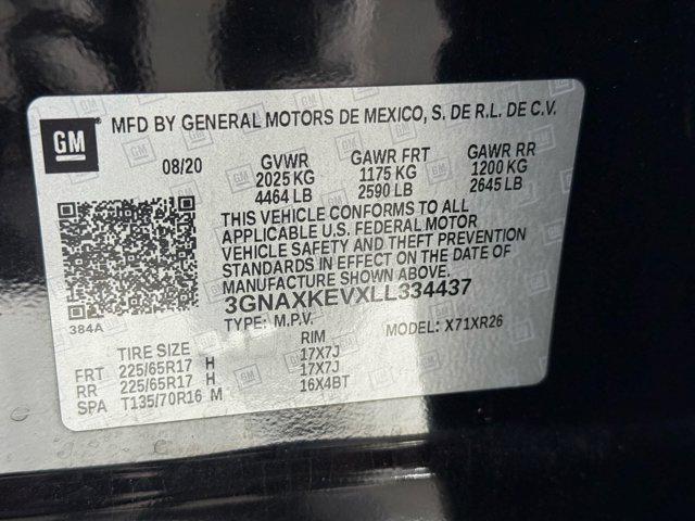 used 2020 Chevrolet Equinox car, priced at $14,999