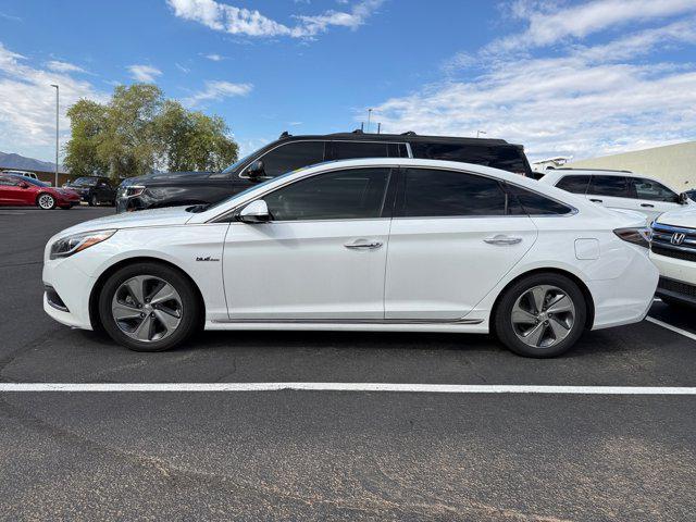 used 2017 Hyundai Sonata Hybrid car, priced at $9,999