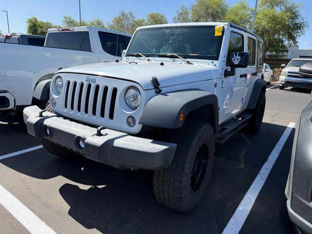 used 2018 Jeep Wrangler JK Unlimited car, priced at $19,999
