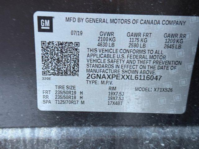 used 2020 Chevrolet Equinox car, priced at $19,999