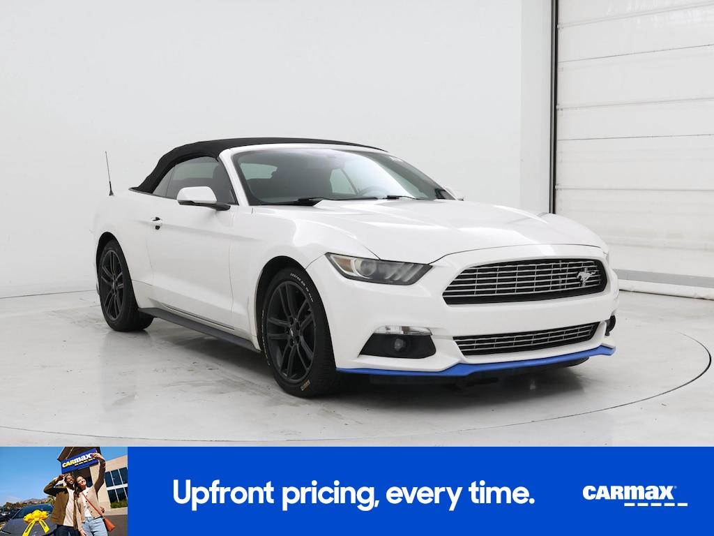used 2017 Ford Mustang car, priced at $16,998