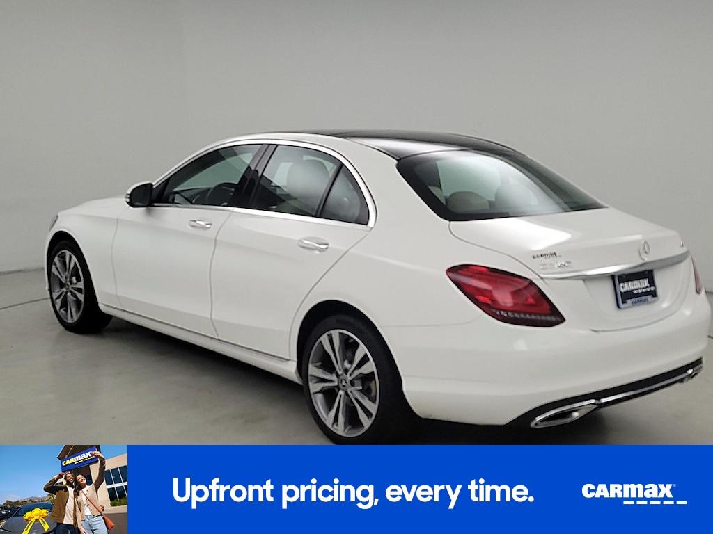 used 2021 Mercedes-Benz C-Class car, priced at $27,998