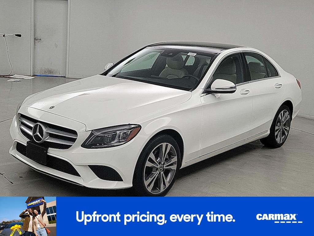 used 2021 Mercedes-Benz C-Class car, priced at $27,998