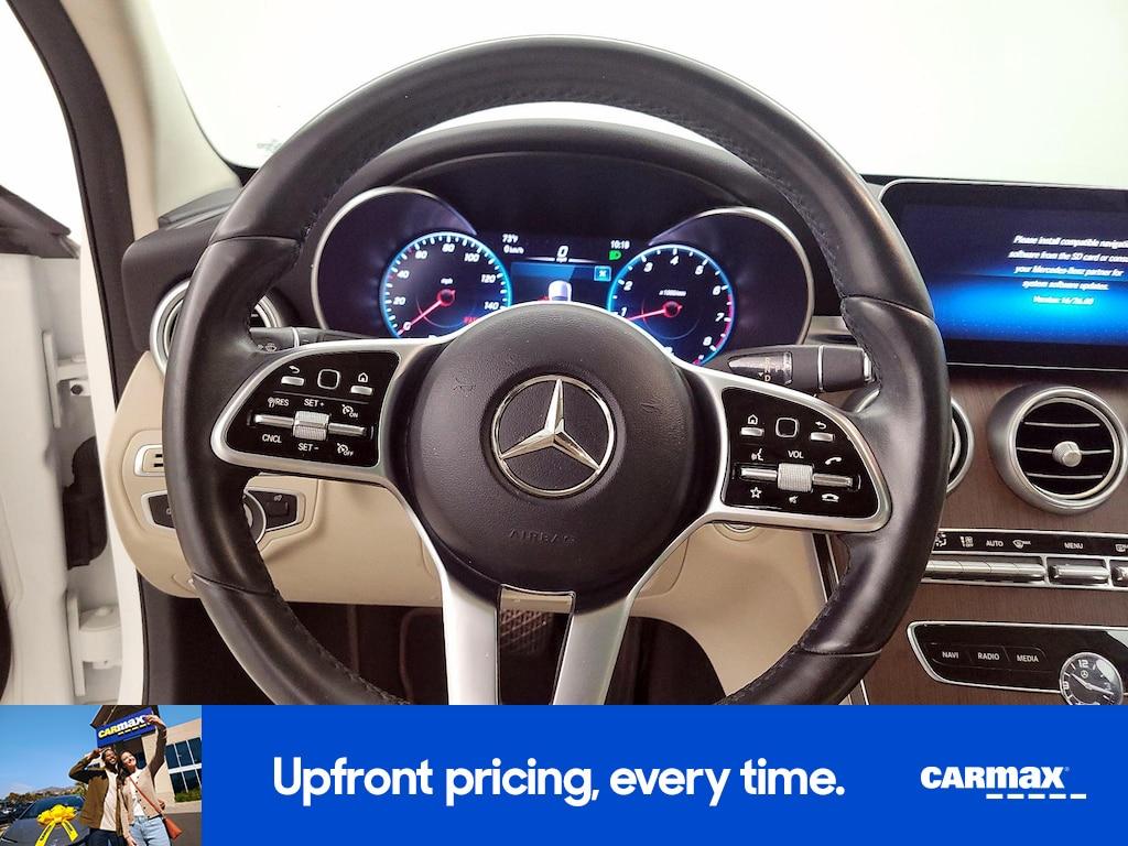 used 2021 Mercedes-Benz C-Class car, priced at $27,998