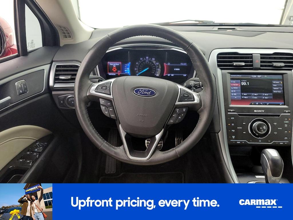 used 2015 Ford Fusion car, priced at $12,998