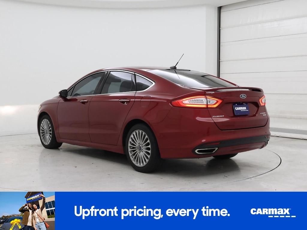 used 2015 Ford Fusion car, priced at $12,998