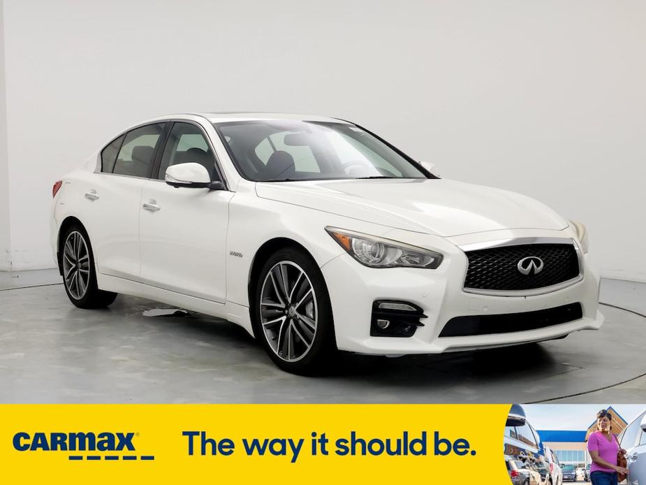 used 2014 INFINITI Q50 Hybrid car, priced at $20,998